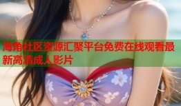 海角社区资源汇聚平台免费在线观看最新高清成人影片