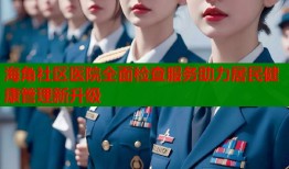 海角社区医院全面检查服务助力居民健康管理新升级
